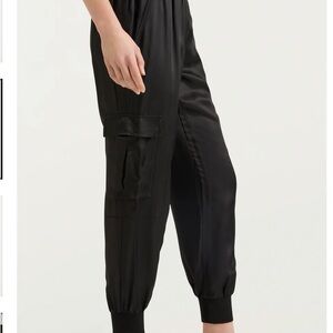 Cinq à Sept Black Giles Joggers